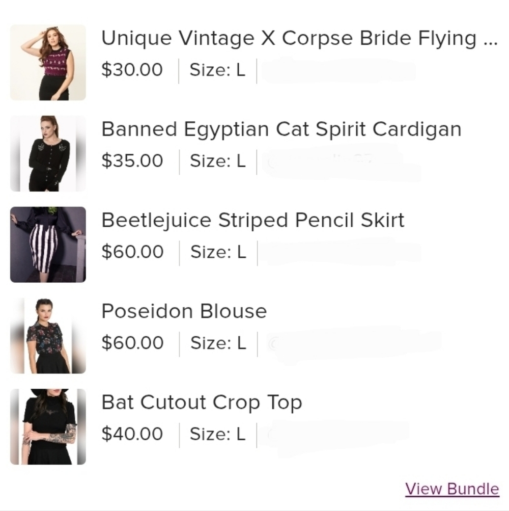 Bundle For @bcoralie97